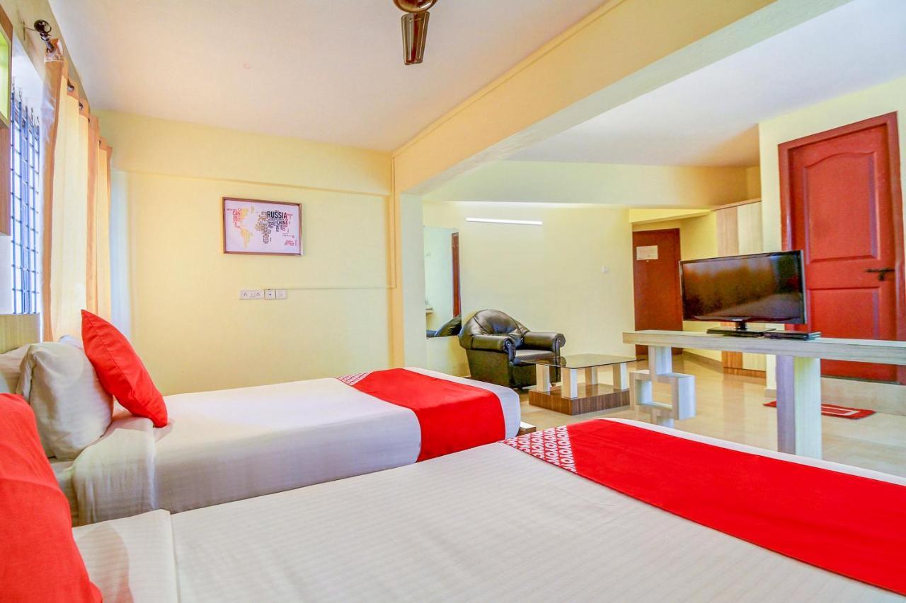 Capital O 17320 Vijaya Residency Manipal Bagian luar foto